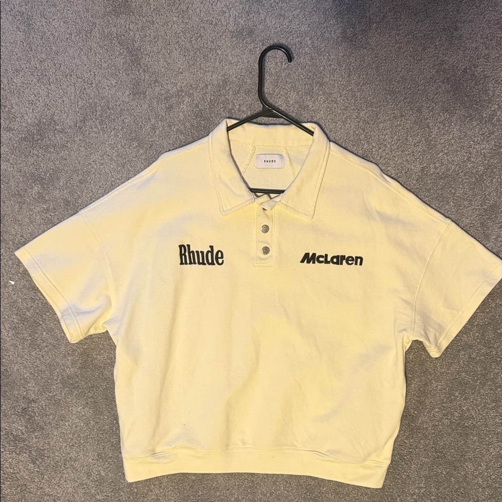 RHUDE X McLaren polo